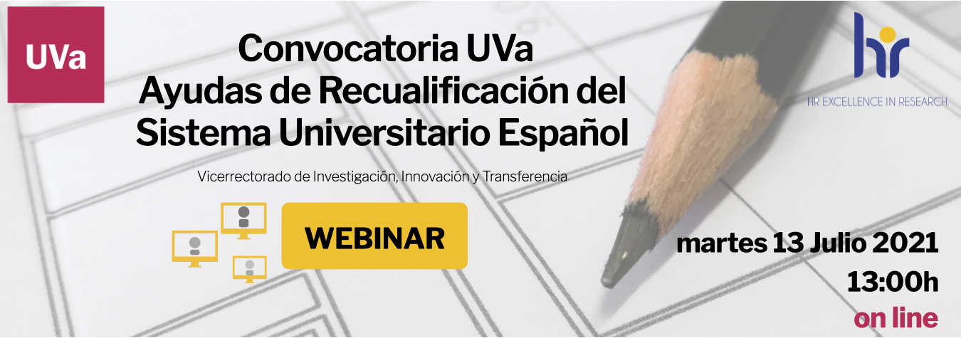 Webinar "Ayudas de Recualificación del Sistema Universitario Español"