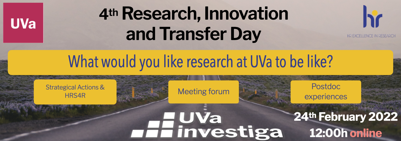 4th Research, Innovation and Transfer Day at UVa